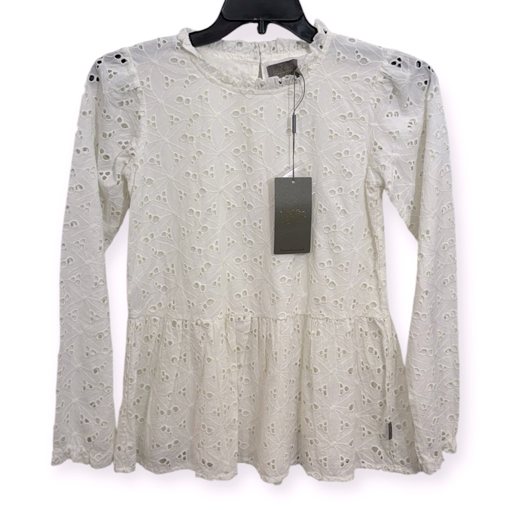 Creamie Girls Boutique Blouse Size 14